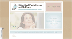 Desktop Screenshot of hiltonheadislandplasticsurgery.com